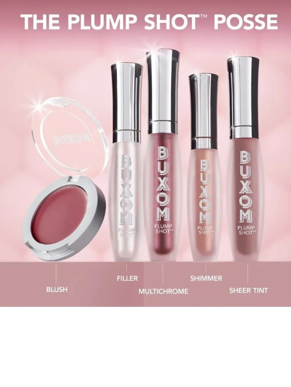 Buxom sheer glossy